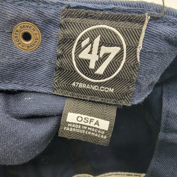 Los Angeles Rams Hat 47 Brand Adjustable Lightweight Casual Sports Comfort - Picture 8 of 10